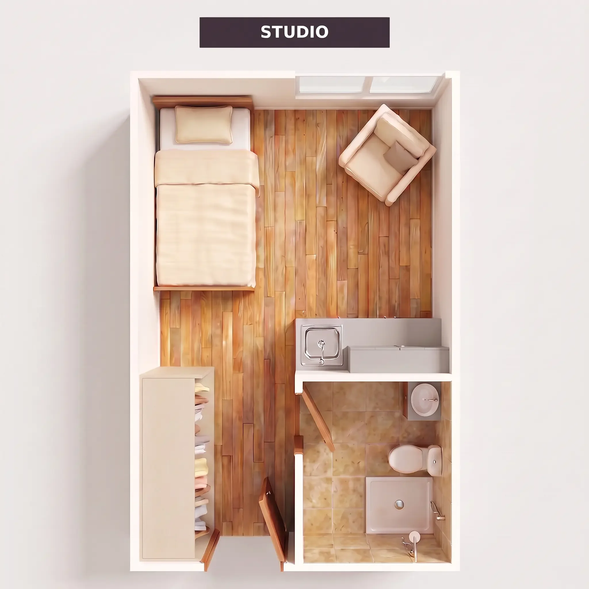 Studio floor plan